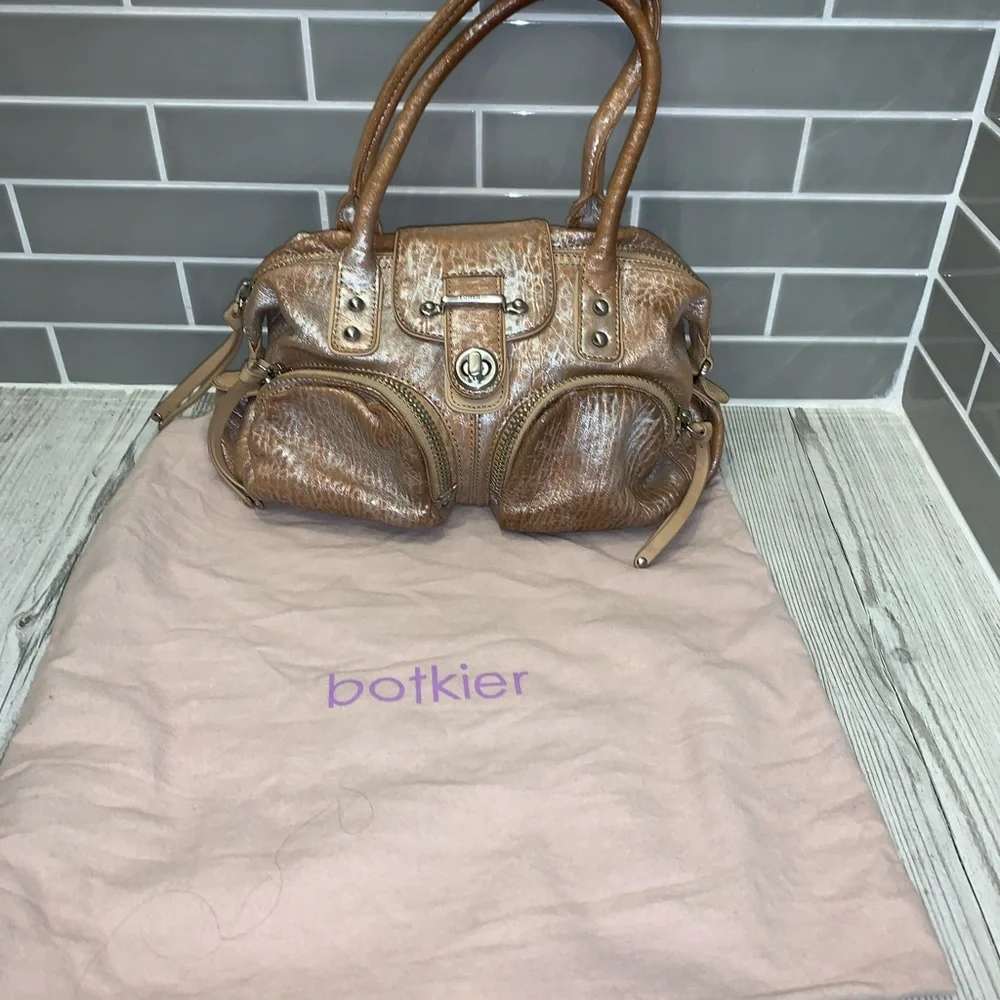 Botkier Bianca neutral leather satchel